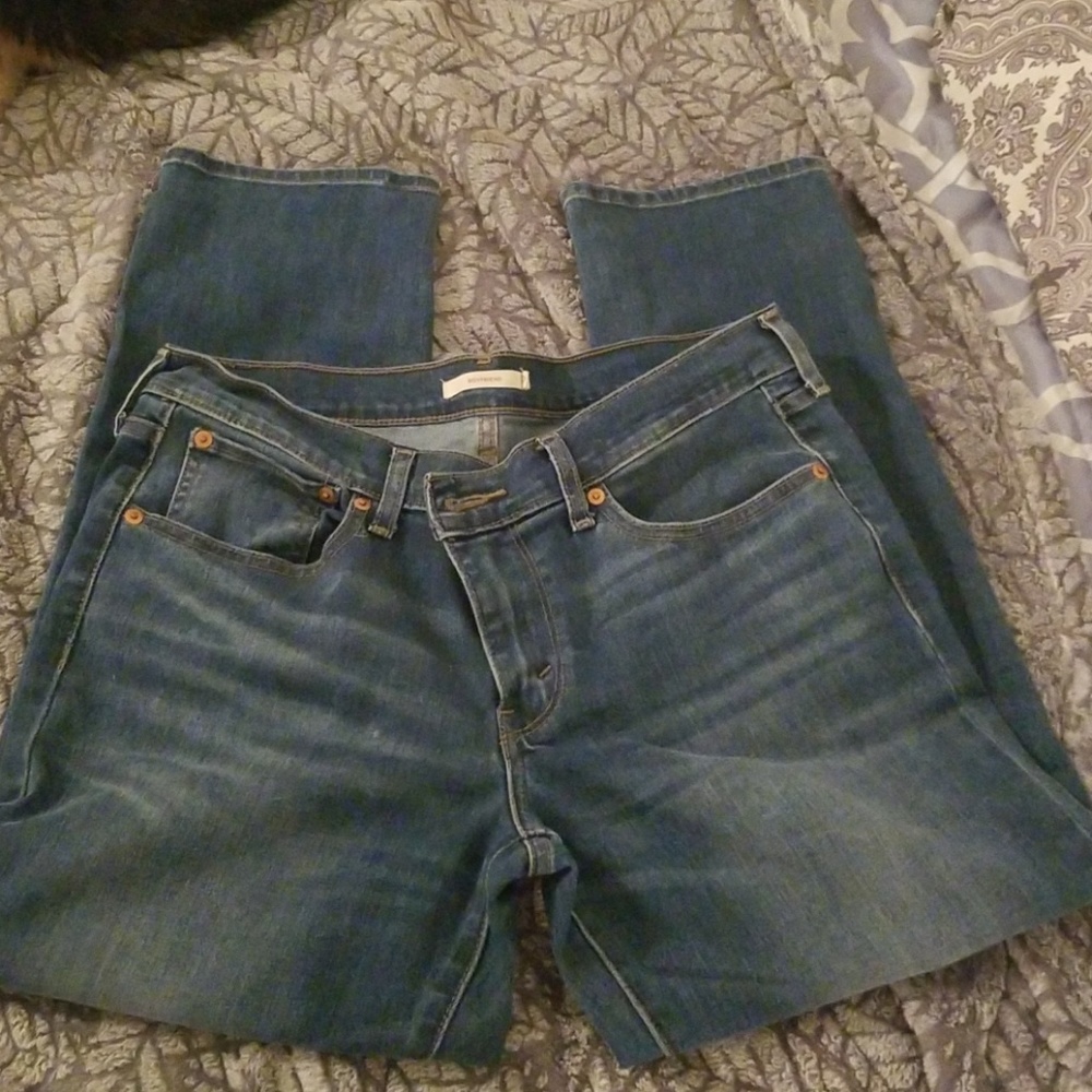 Levi's Boyfriend Ankle Jeans